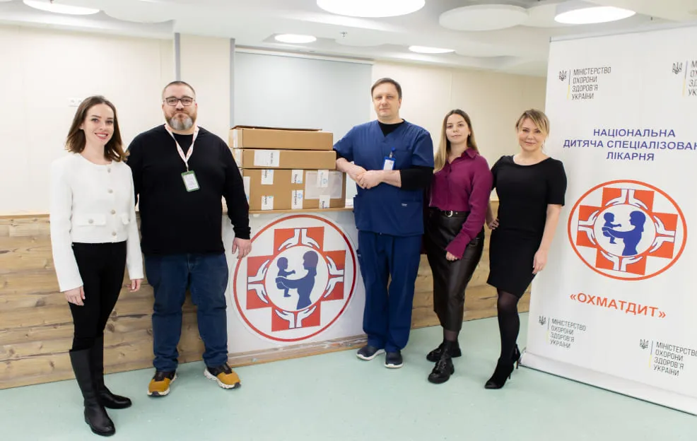 Thompson Surgical System Launched at Okhmatdyt with Support from Andrii Matyukha Foundation